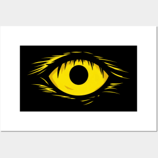 Yellow Eye Posters and Art